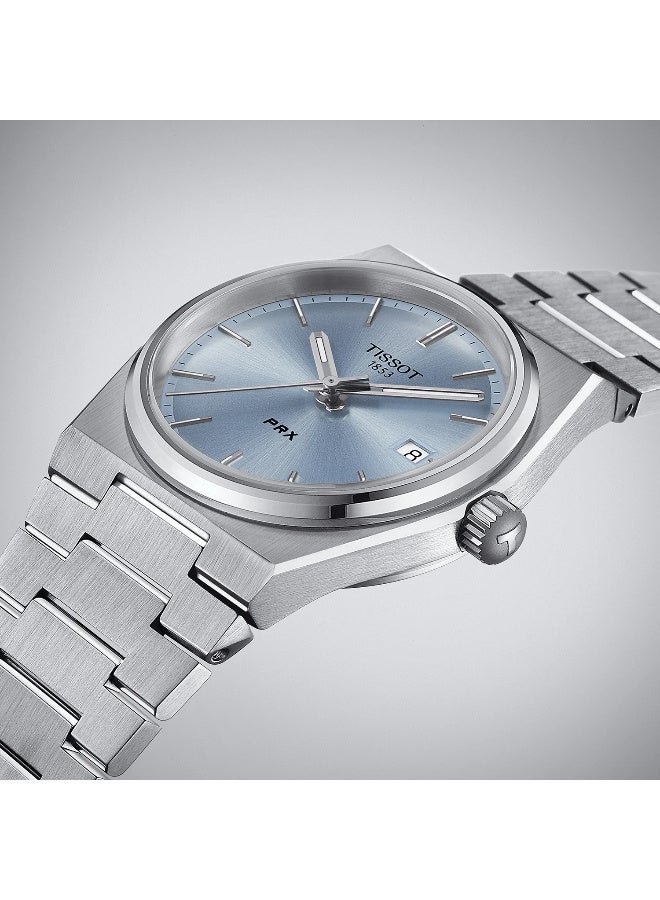 TISSOT PRX Women's Quartz Watch T137.210.11.351.00 - Image 2